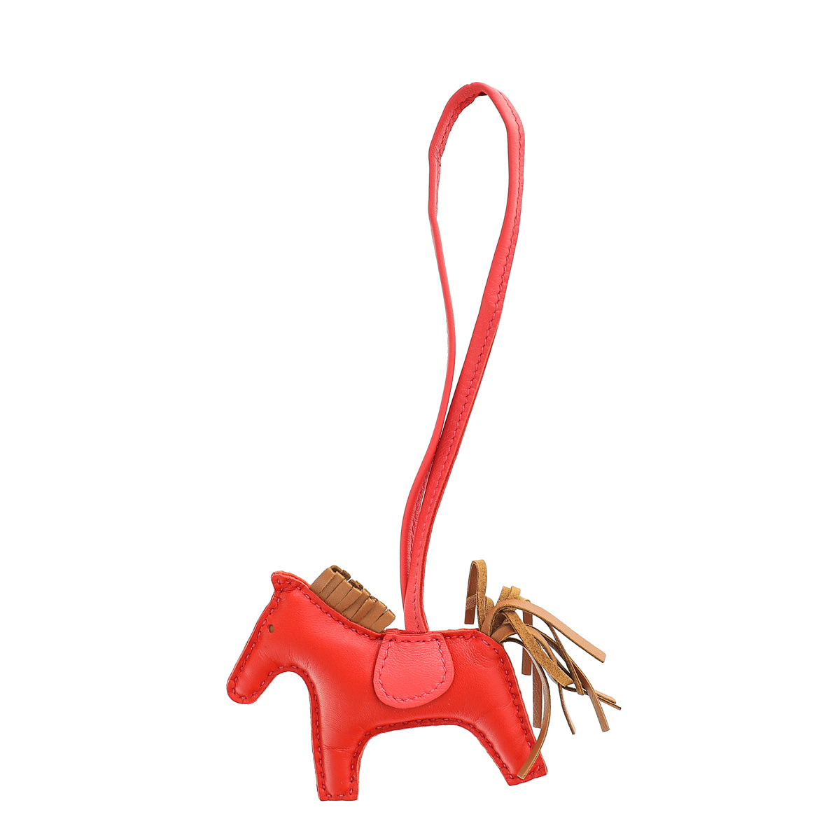 Hermes Tricolor Grigri Rodeo PM Bag Charm-Hermes-THE CLOSET