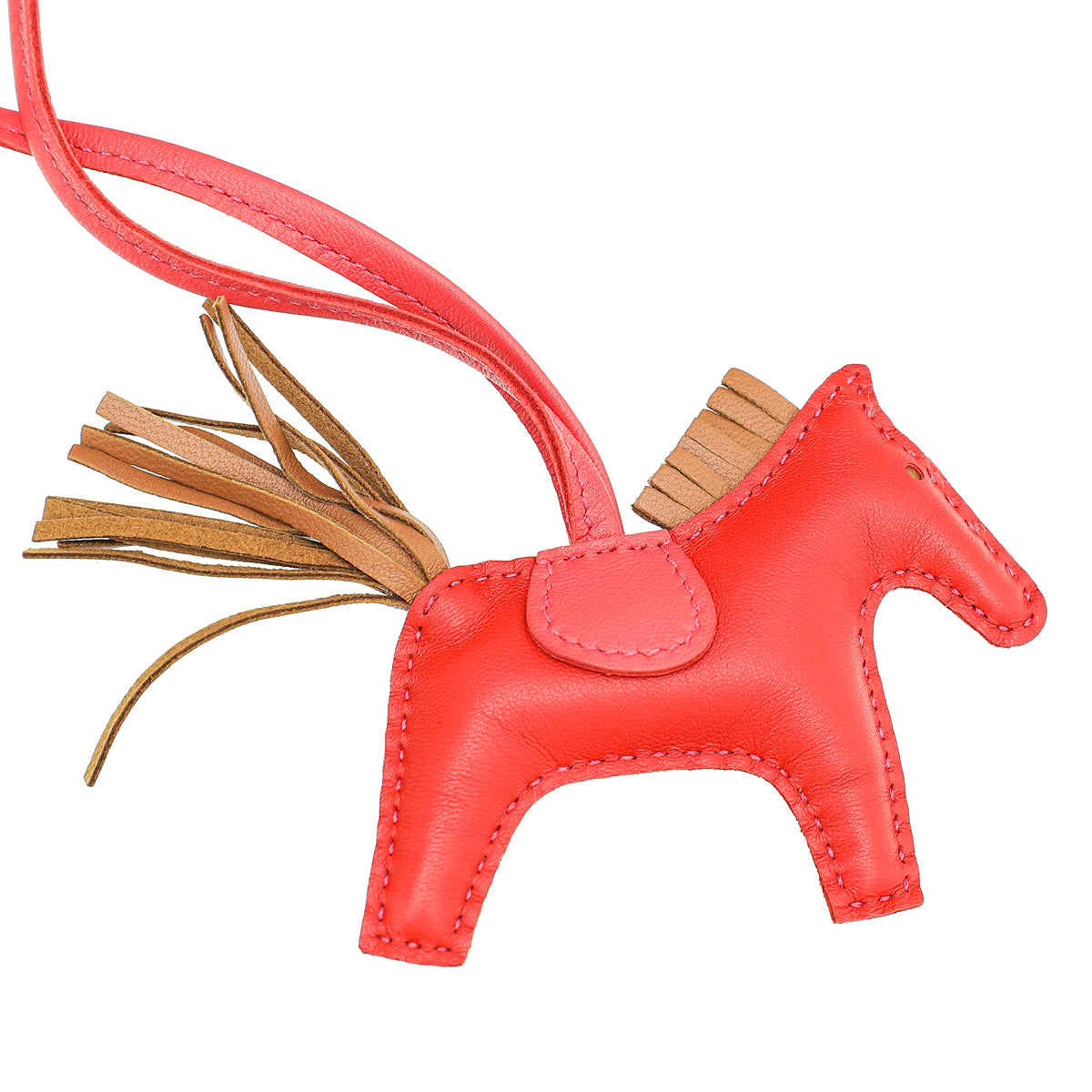 Hermes Tricolor Grigri Rodeo PM Bag Charm-Hermes-THE CLOSET