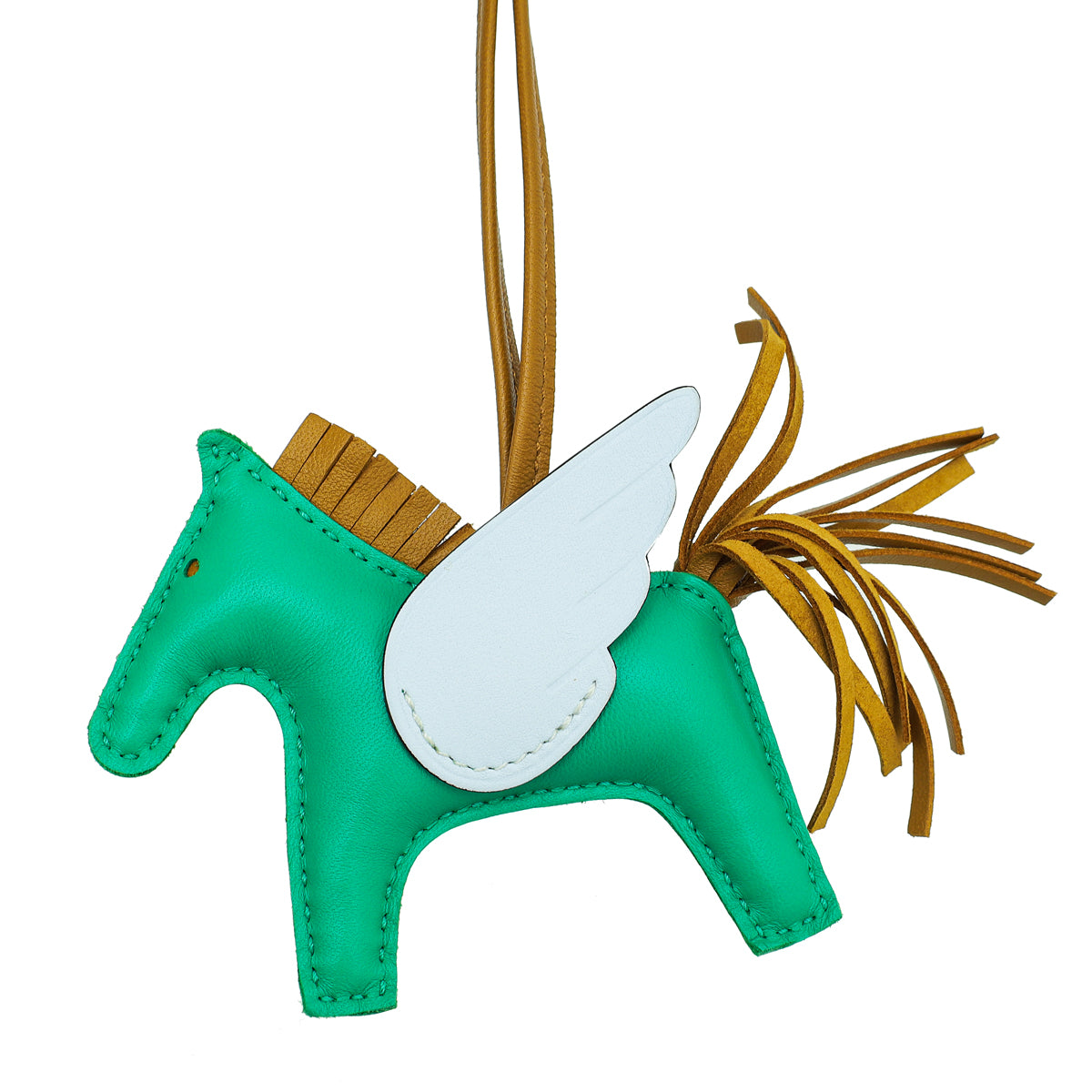 Hermes Tricolor Pegasus Rodeo Bag Charm-Hermes-THE CLOSET