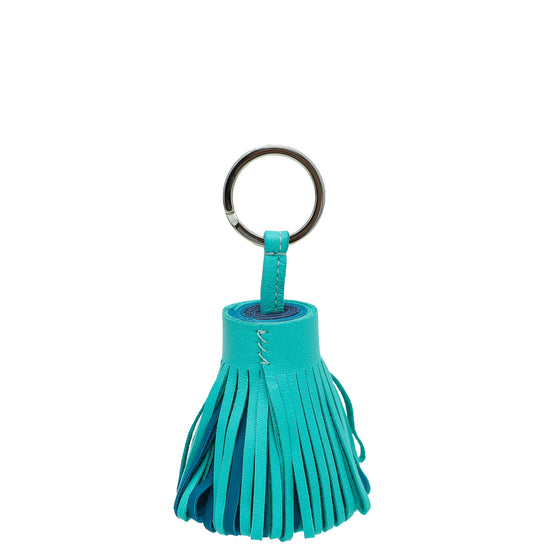 Hermes Bicolor Carmen Tassel Key Holder