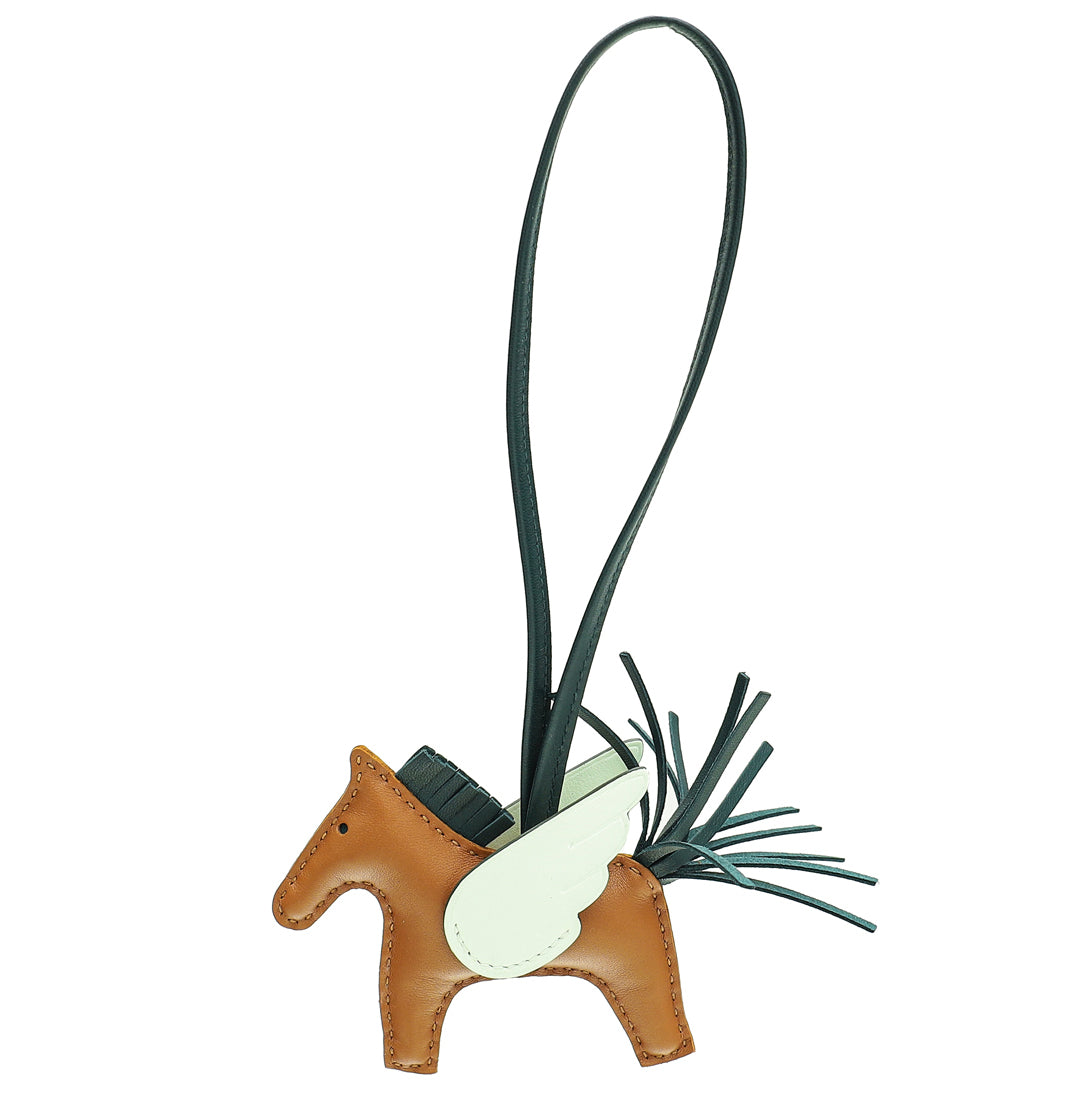 Hermes Tricolor Pegasus Rodeo Bag Charm-Hermes-THE CLOSET