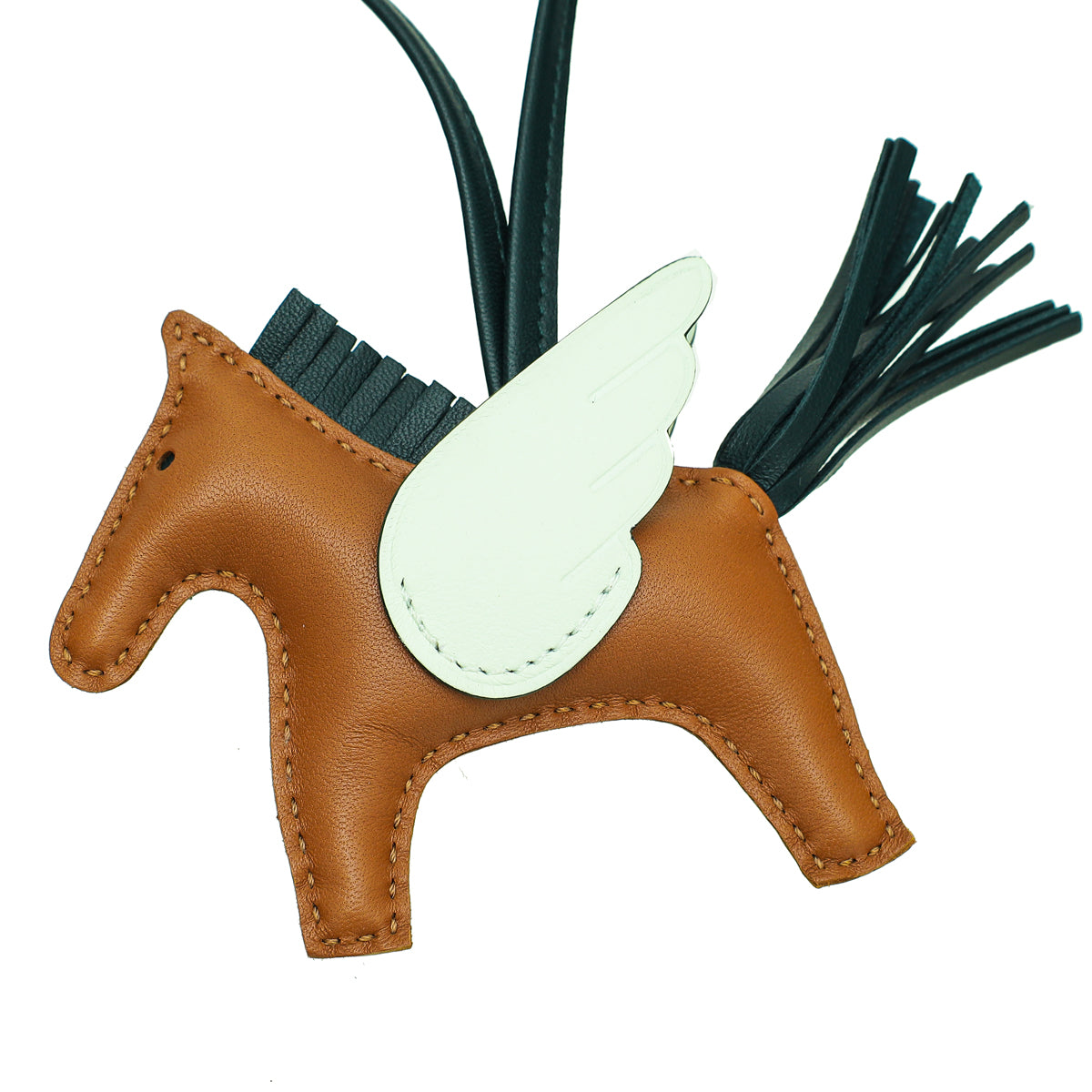 Hermes Tricolor Pegasus Rodeo Bag Charm-Hermes-THE CLOSET