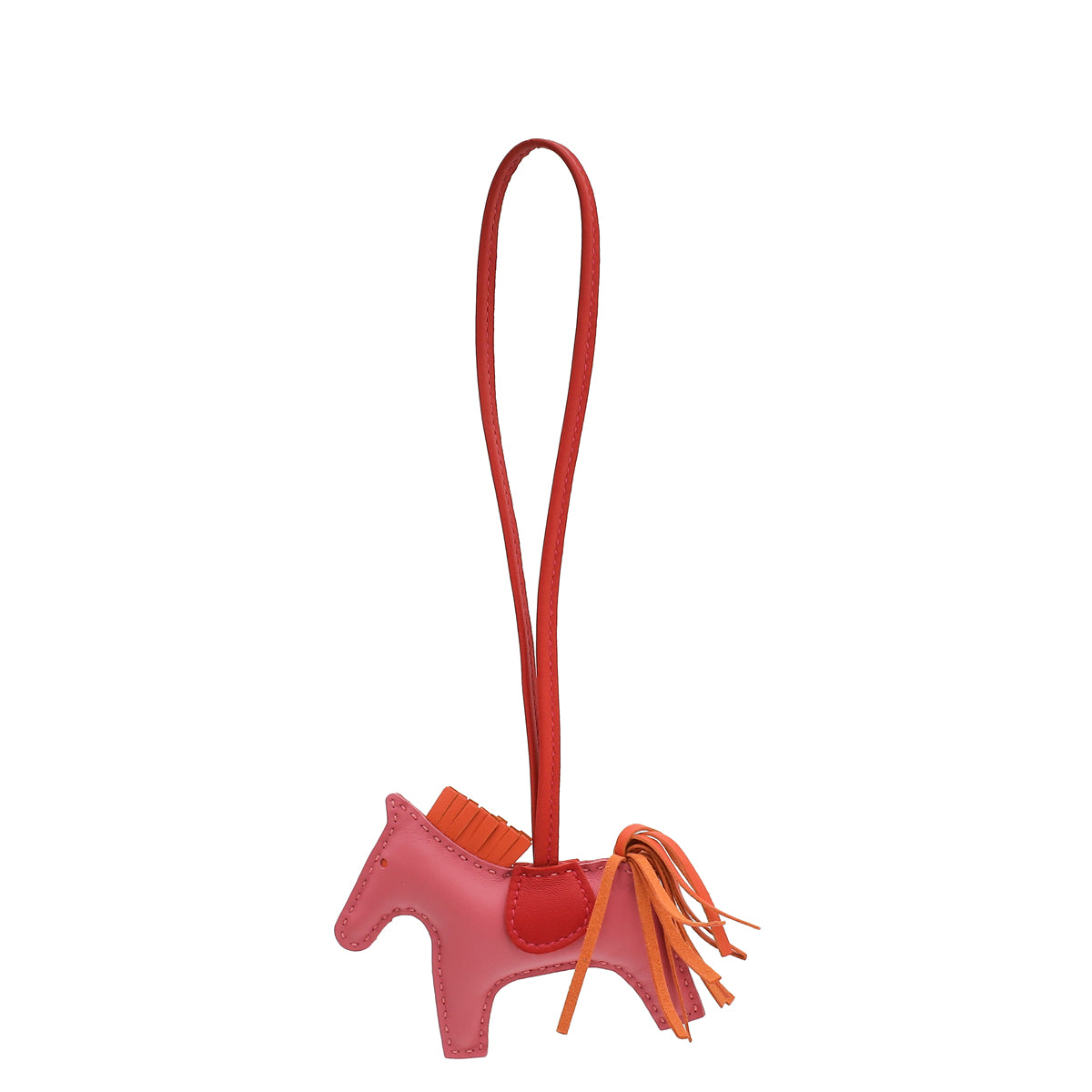 Hermes Tricolor Grigri Rodeo PM Bag Charm-Hermes-THE CLOSET