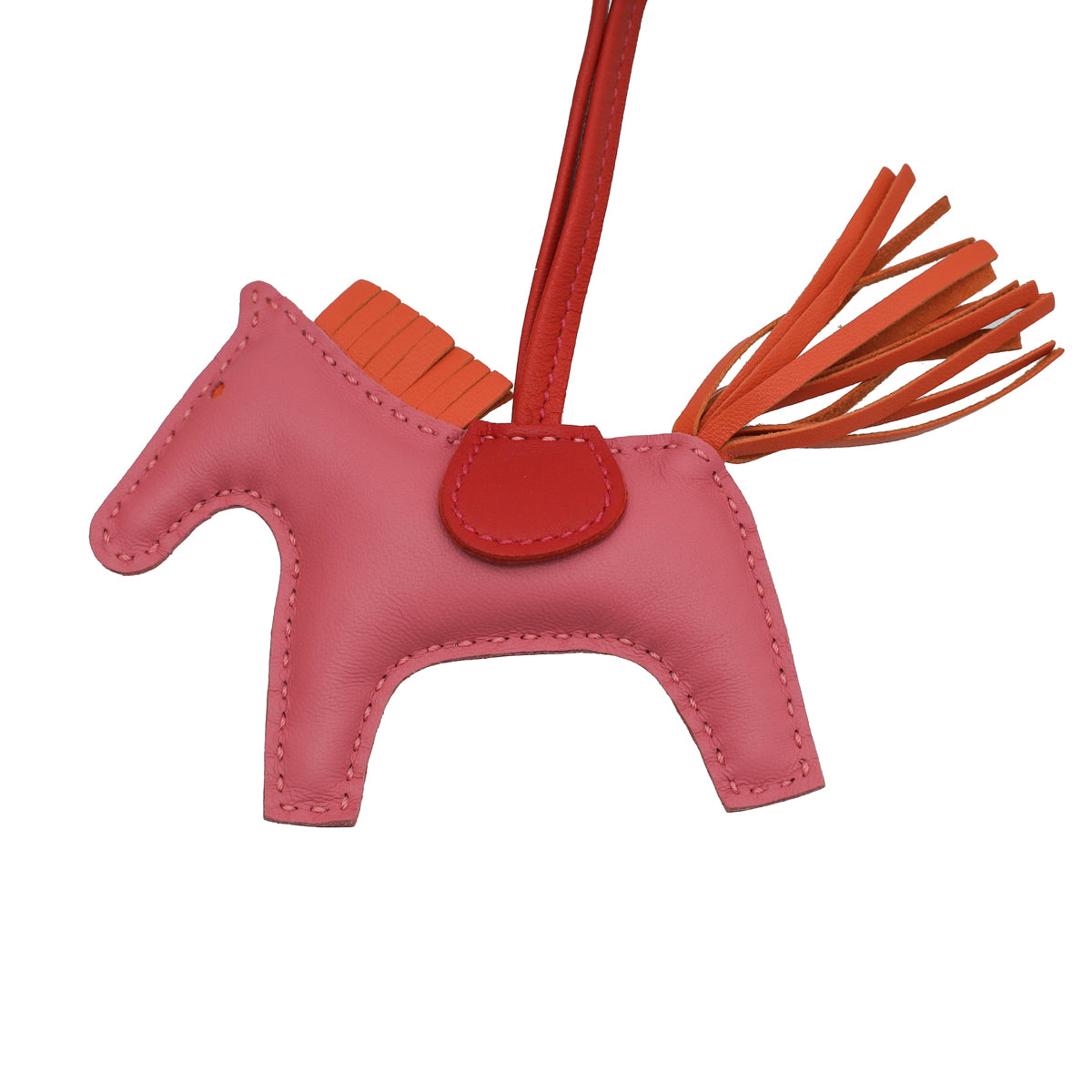 Hermes Tricolor Grigri Rodeo Pegase Horse PM Bag Charm – The Closet