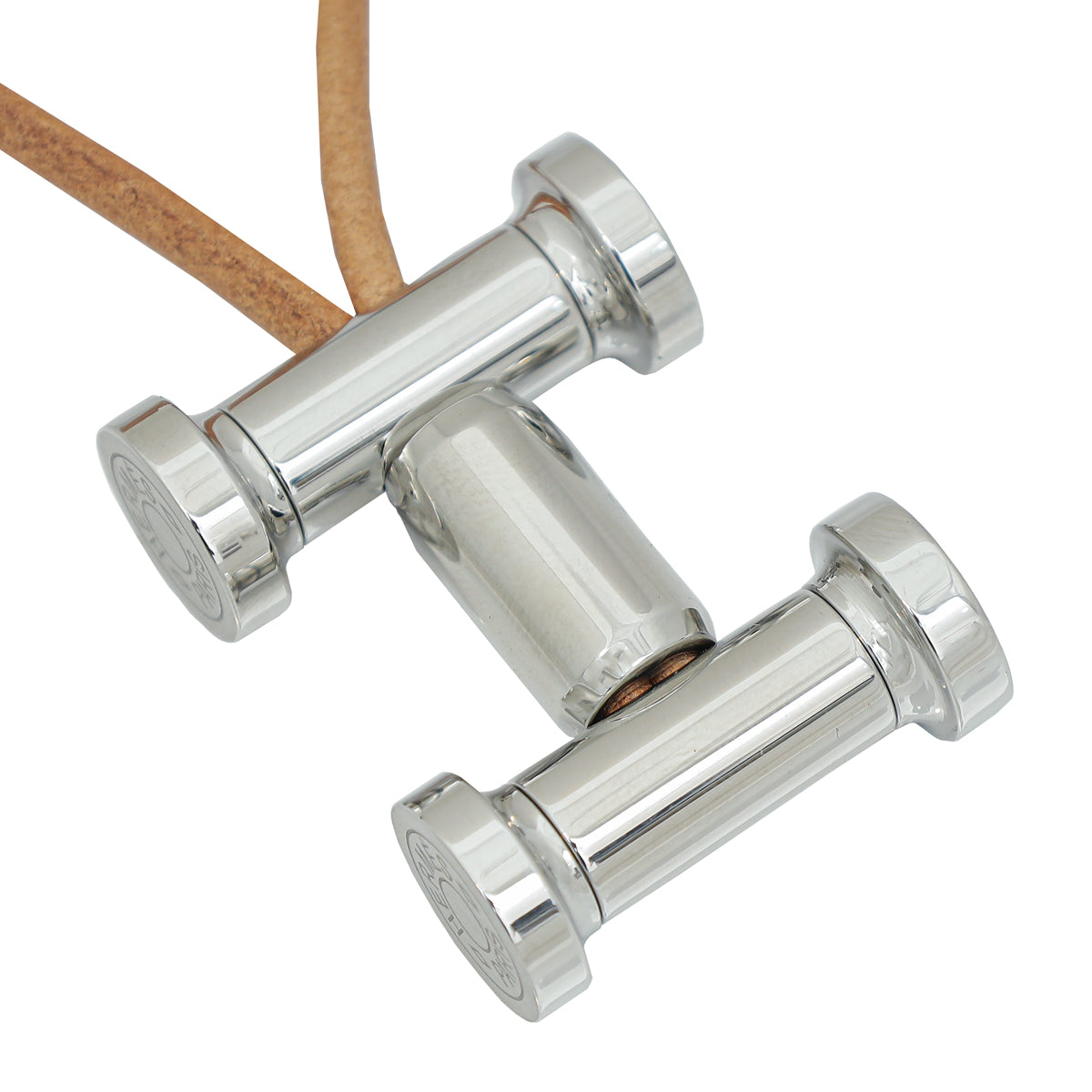 Hermes Naturel Mobile H Key Ring-Hermes-THE CLOSET