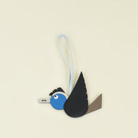 Hermès Multicolor Birdy Bag Charm