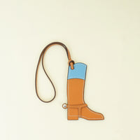Hermes Bicolor Paddock Boot Charm