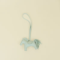 Hermes Vert Peppermint Rodeo Charm PM