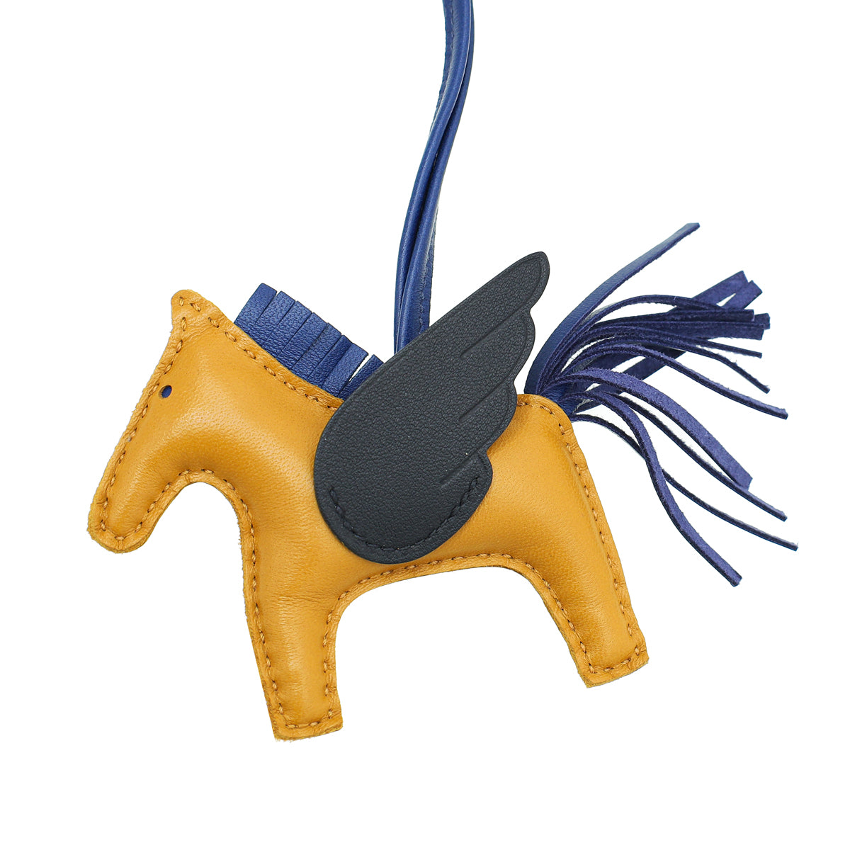 Hermes Tricolor Pegasus Rodeo Bag Charm-Hermes-THE CLOSET