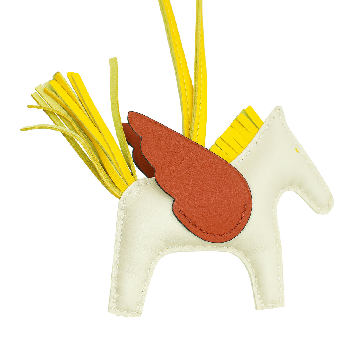 Hermes Tricolor Rodeo Pegasus Bag Charm-Hermes-THE CLOSET