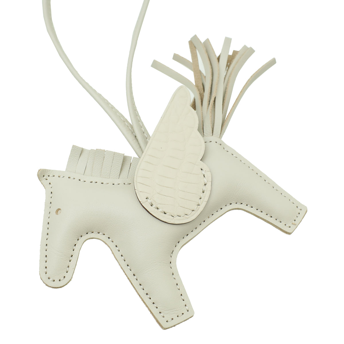 Hermes Bicolor Matte Rodeo Pegase PM Touch Bag Charm-Hermes-THE CLOSET