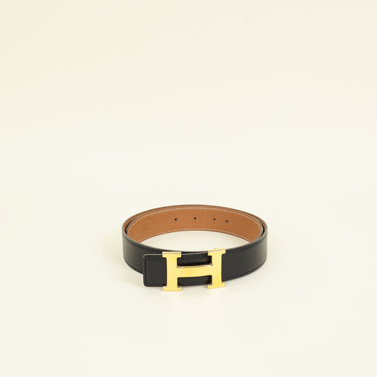 Hermes Bicolor H Buckle & Reversible Strap 32 mm Belt