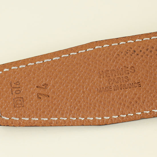 Hermes Bicolor H Buckle & Reversible Strap 32 mm Belt