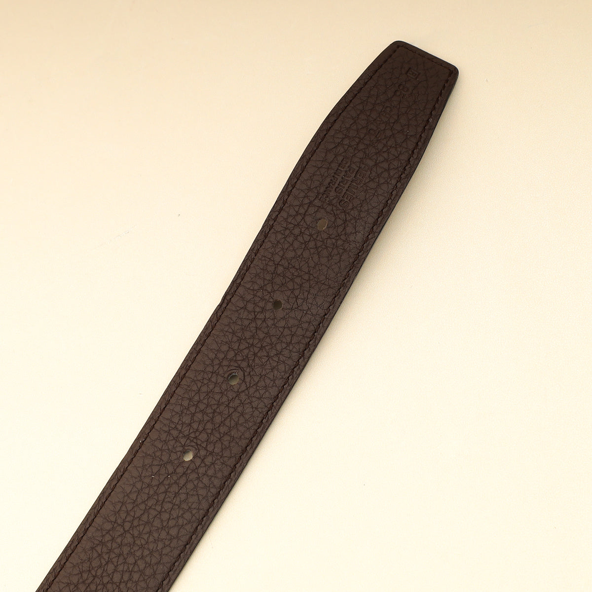 Hermes Bicolor Reversible H Guillochee Buckle 32mm Belt-Hermes-THE CLOSET