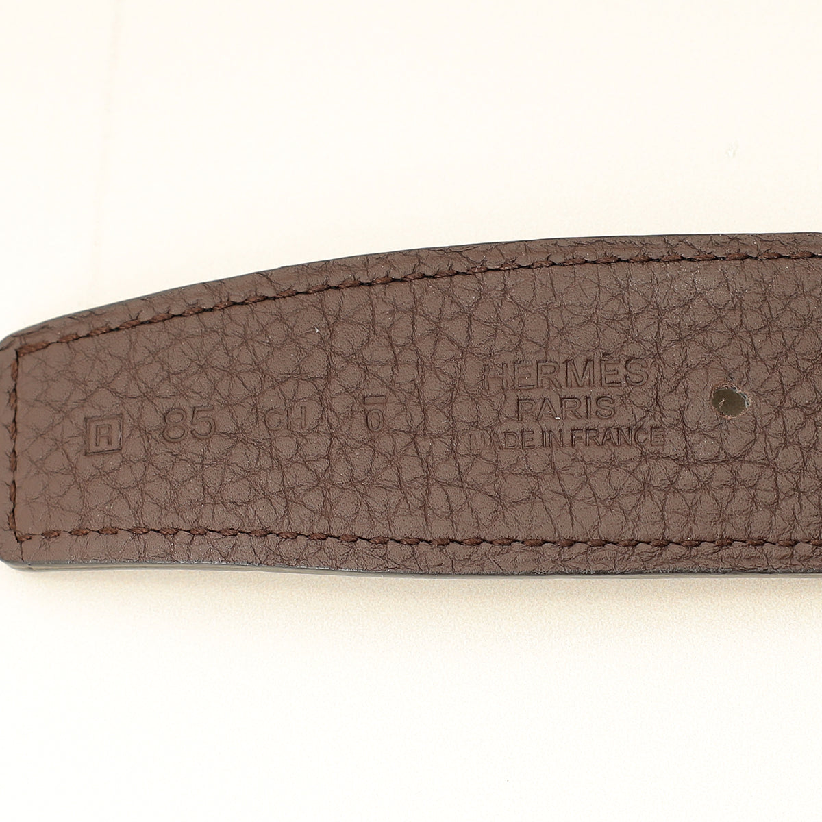 Hermes Bicolor Reversible H Guillochee Buckle 32mm Belt-Hermes-THE CLOSET