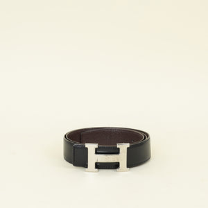 Hermes Bicolor H Buckle Reversible 32mm Belt