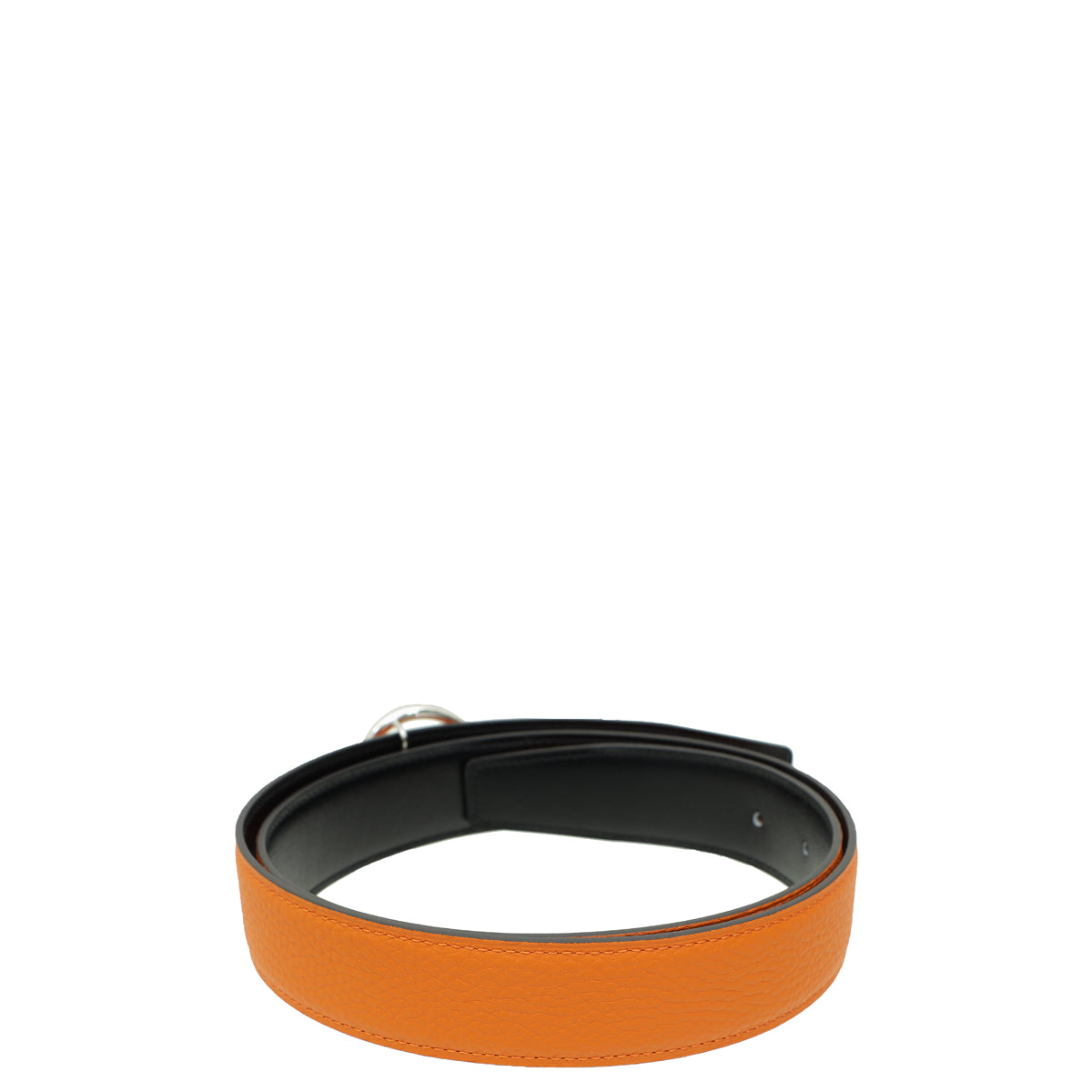 Hermes Bicolor Reversible Strap & Casaque Buckle Belt-Hermes-THE CLOSET