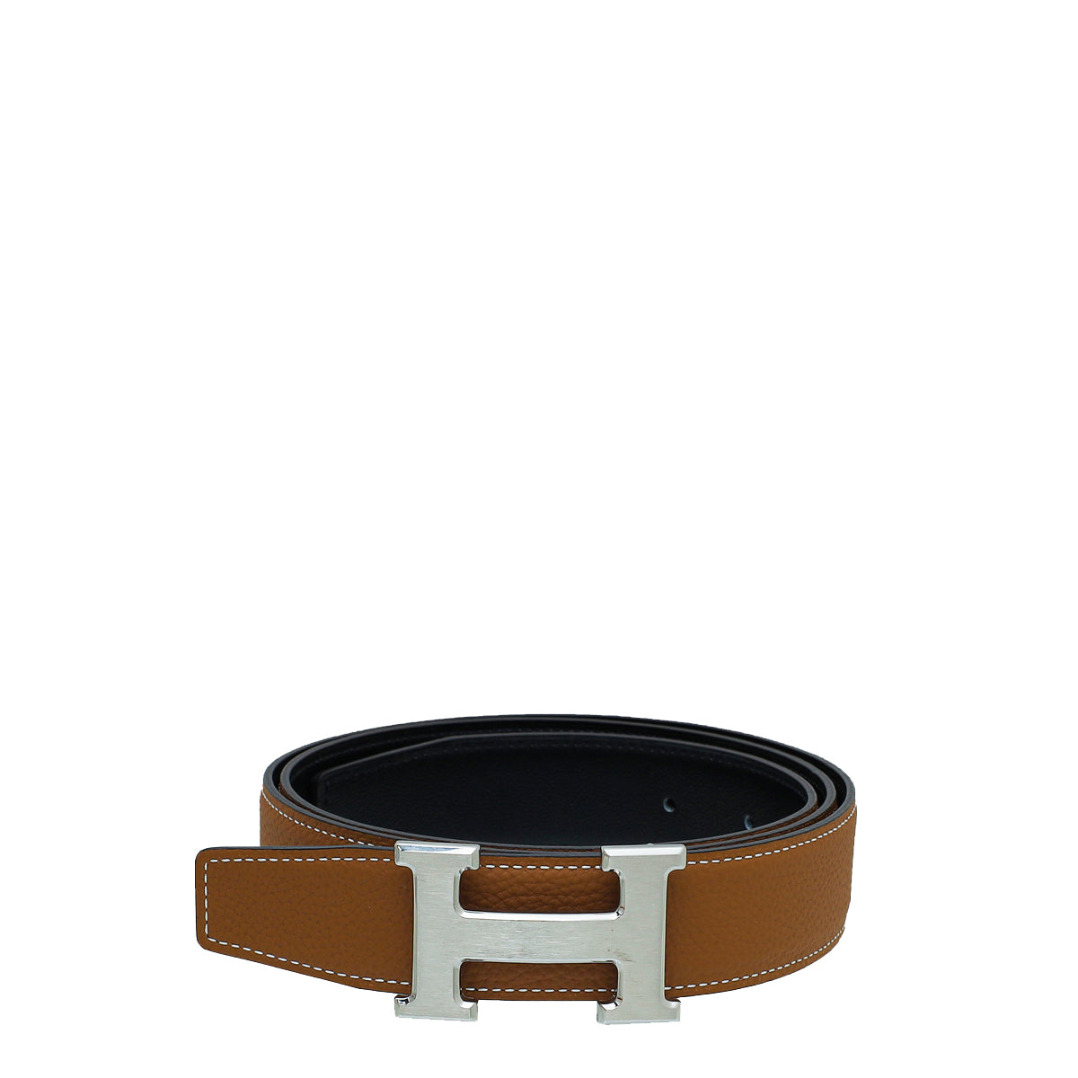 Hermes Bicolor Reversible Constance H Buckle Belt-Hermes-THE CLOSET