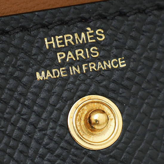 Hermes Noir Kelly Pocket Belt