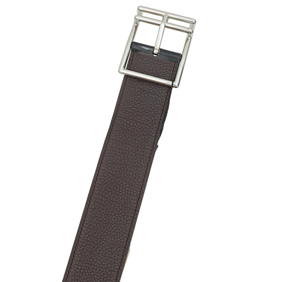 Hermes Bicolor Nathan 40 Box Belt