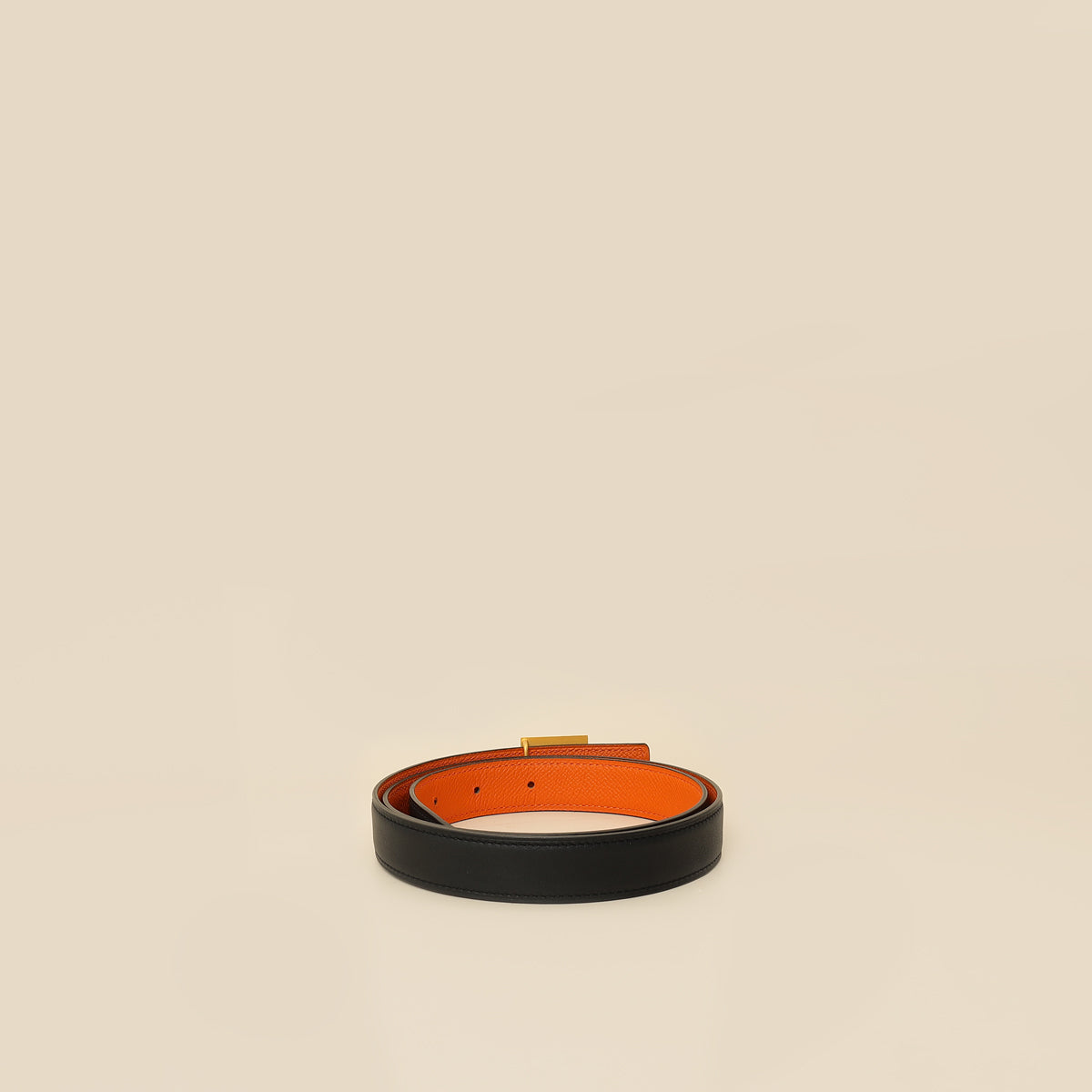 Hermes Bicolor Reversible Tresor 24mm Belt-Hermes-THE CLOSET