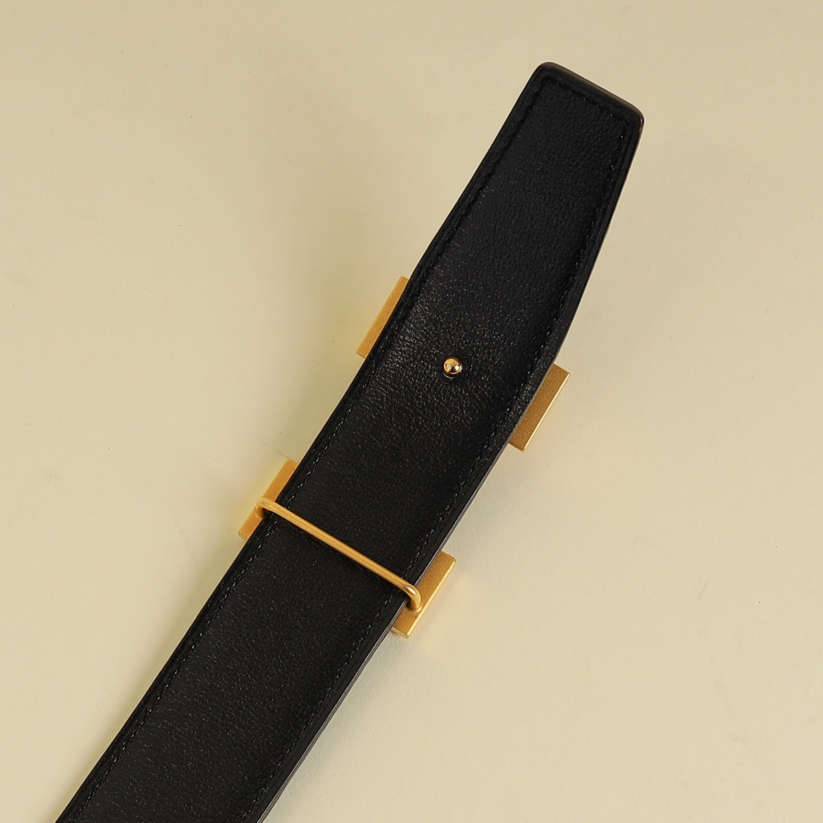 Hermes Bleu Nuit H Guillochee Belt Buckle & Reversible 32mm Belt-Hermes-THE CLOSET