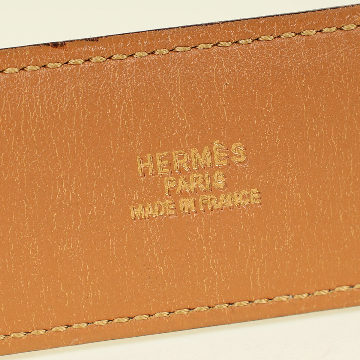 Hermes Gold Vintage Collier De Chien Belt | Pre-Owned The Closet