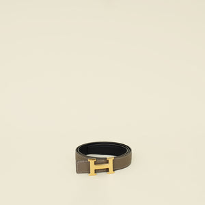 Hermes Bicolor Mini Constance Reversible  Belt Buckle