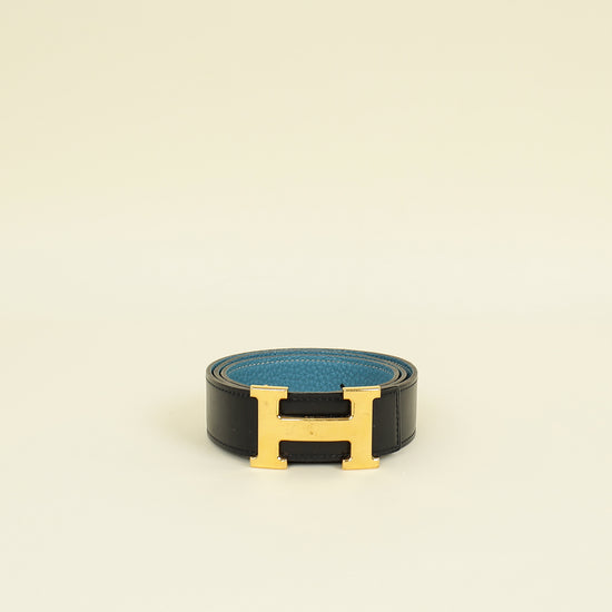 Hermes Bicolor H Buckle & Reversible Strap 32 mm Belt