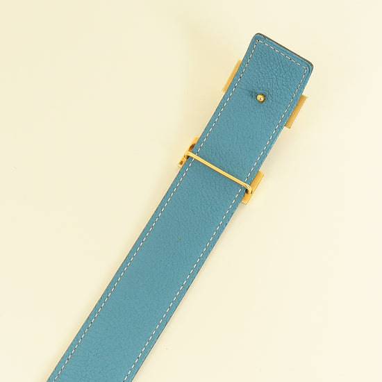 Hermes Bicolor H Buckle & Reversible Strap 32 mm Belt