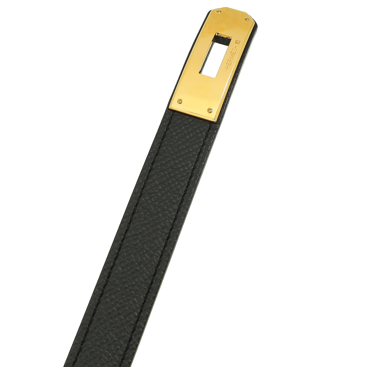 Hermes Noir Kelly 18mm Belt