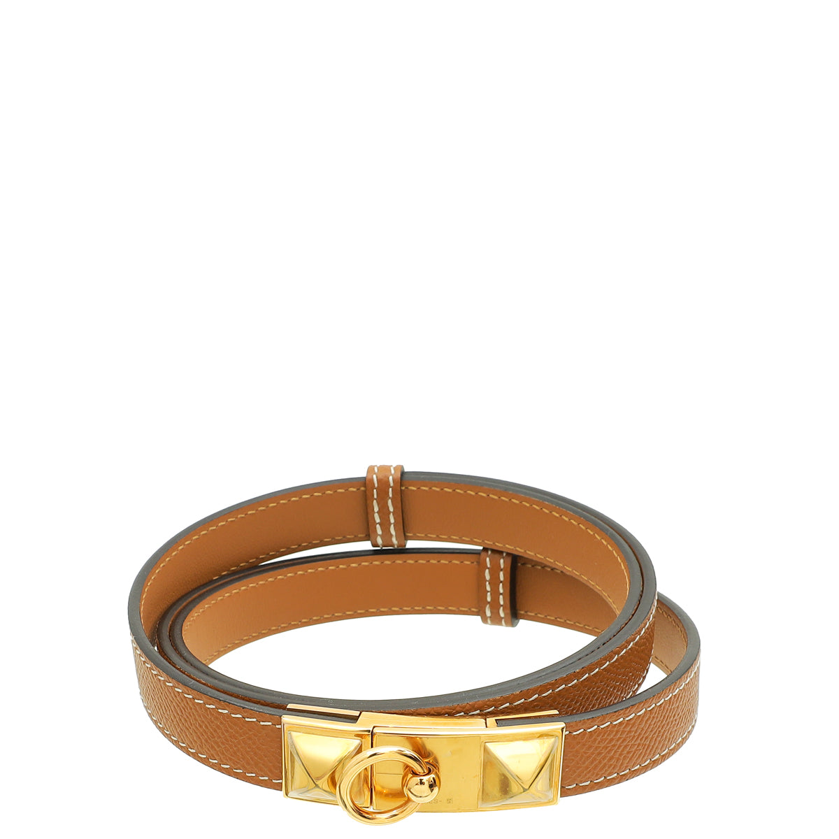 Hermes Gold Rivale 18 Belt-Hermes-THE CLOSET