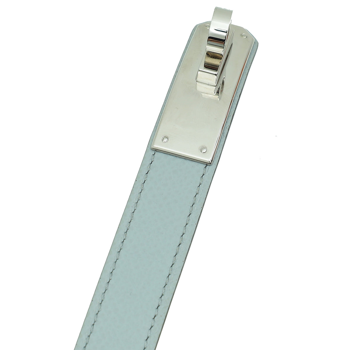 Hermes Gris Platine Kelly 18 Belt-Hermes-THE CLOSET