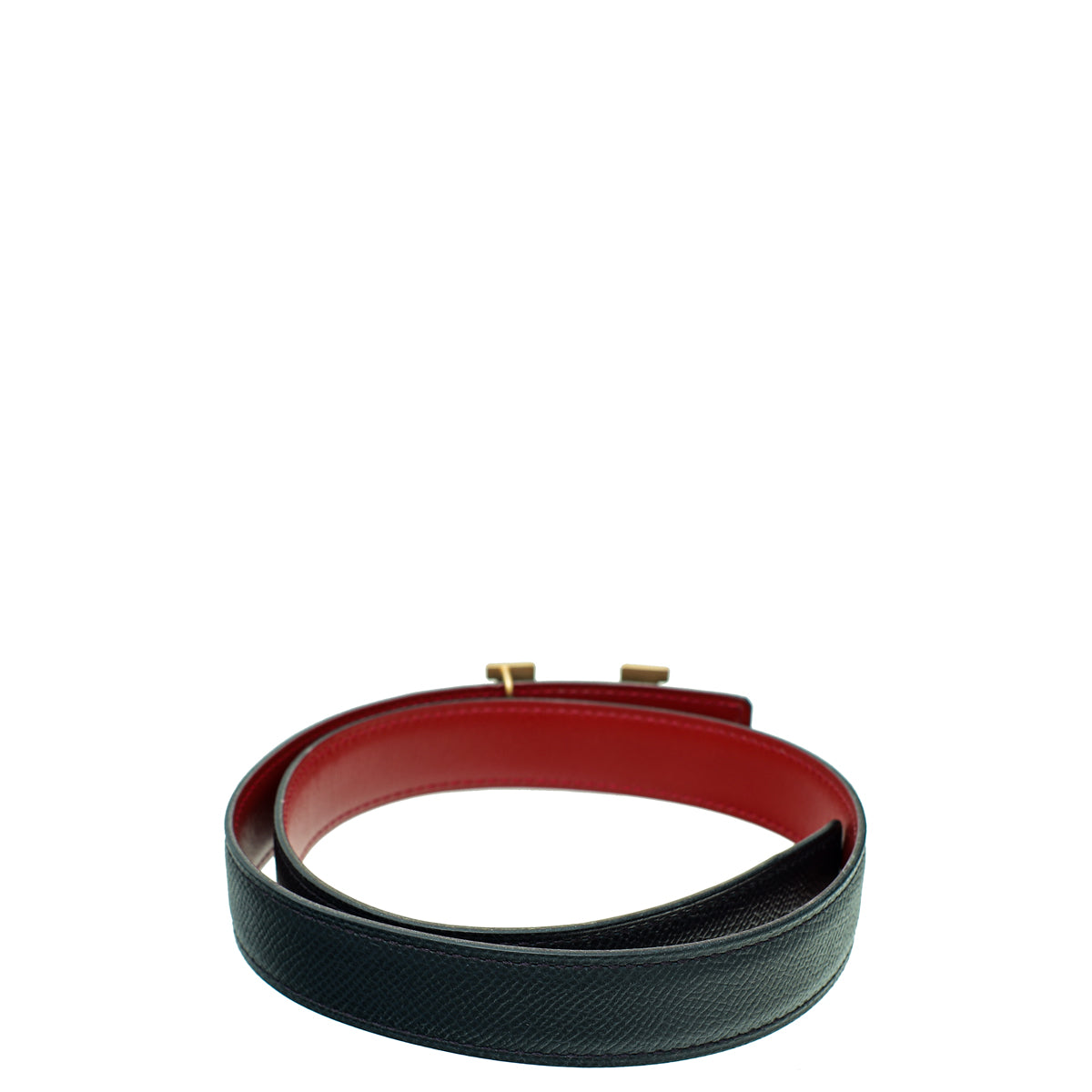 Hermes Bicolor Constance Buckle Mini Reversible Belt-Hermes-THE CLOSET