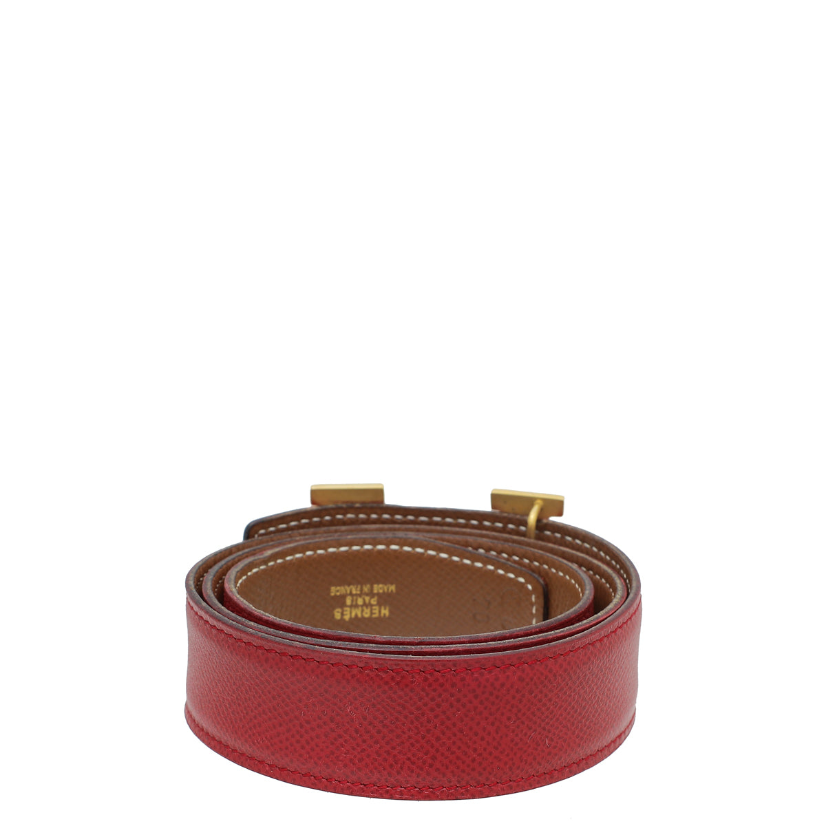 Hermes Bicolor H Buckle Reversible Belt-Hermes-THE CLOSET