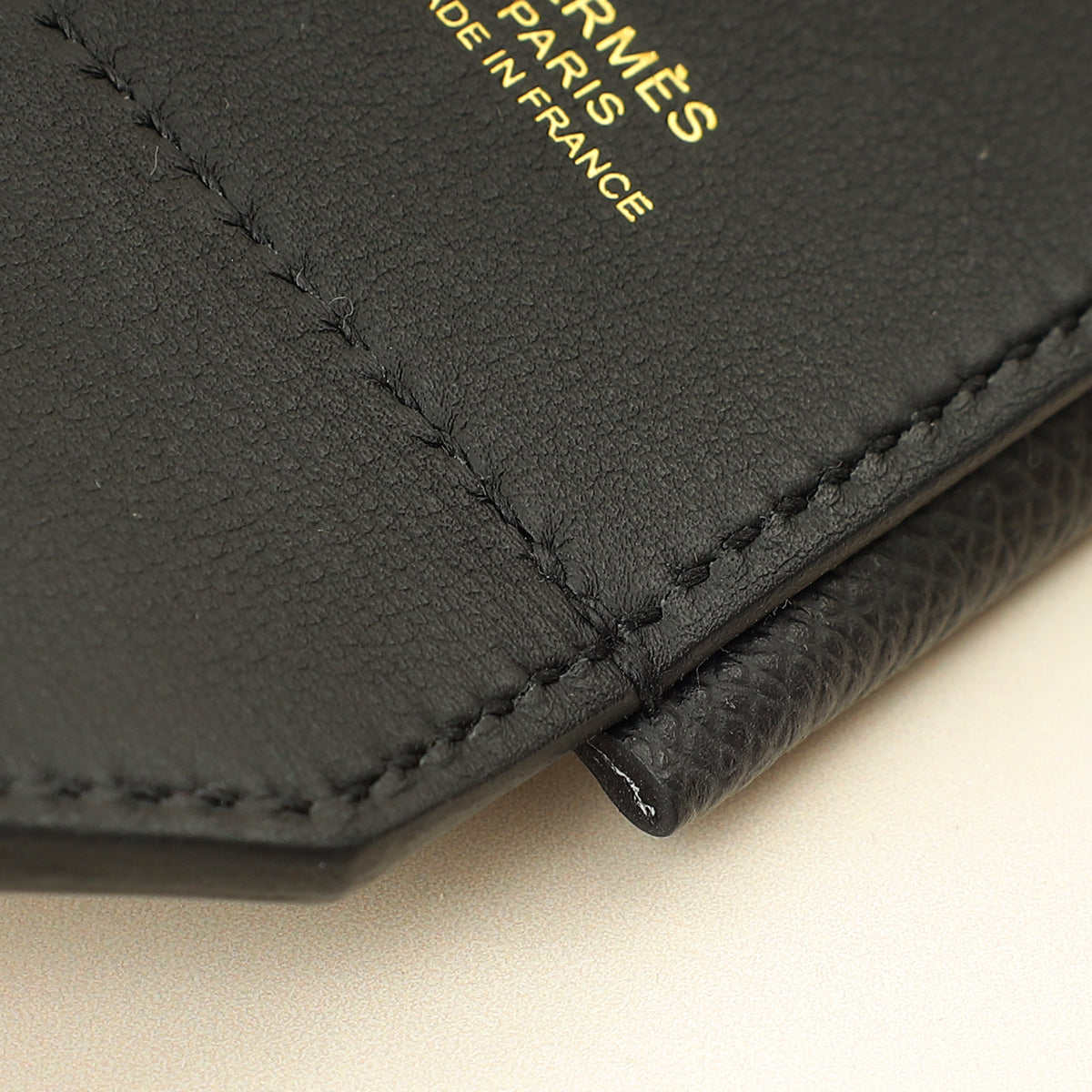 Hermes Noir Kelly Pocket Swift 50mm Bag Strap-Hermes-THE CLOSET