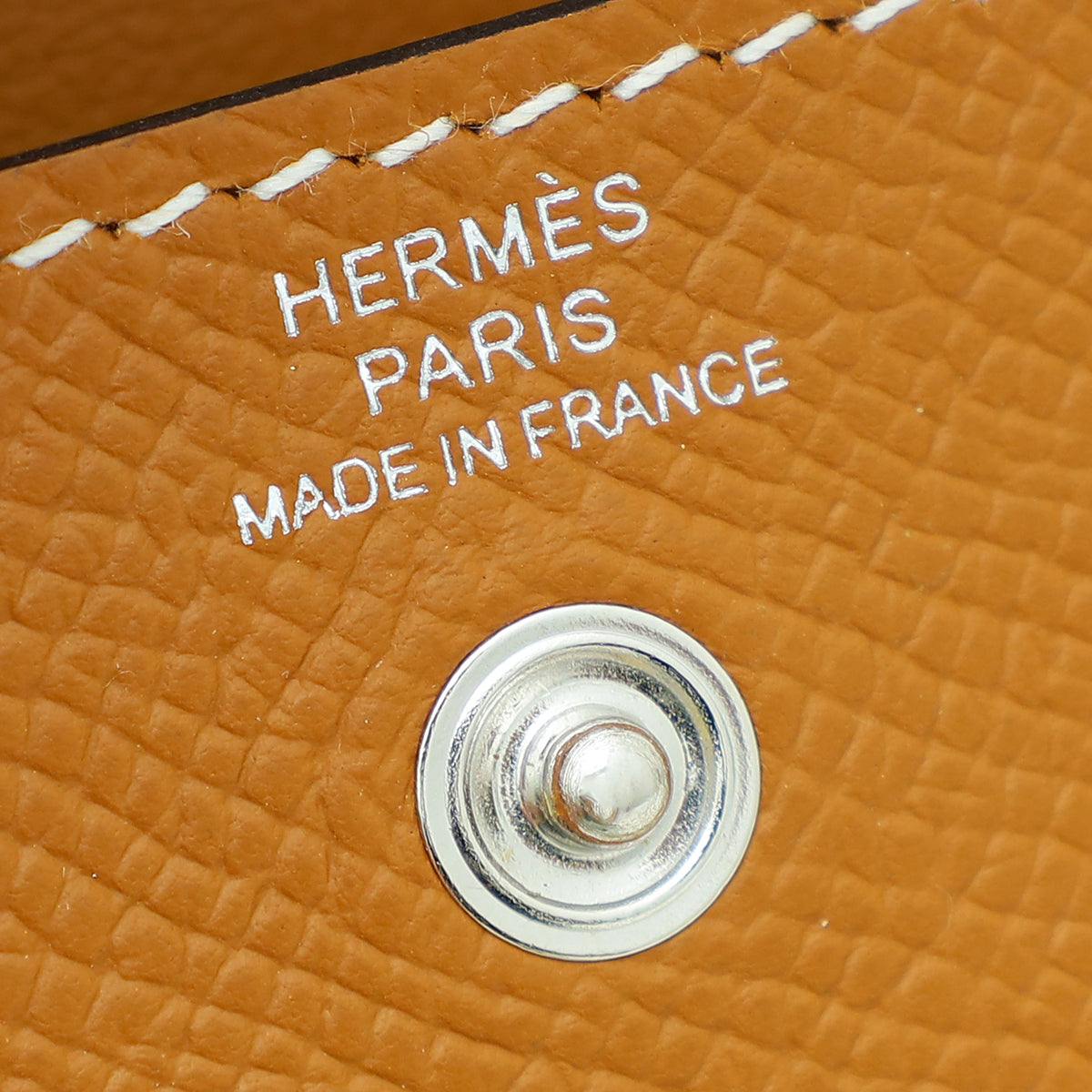 Hermes Natural Kelly Pocket 18 Belt