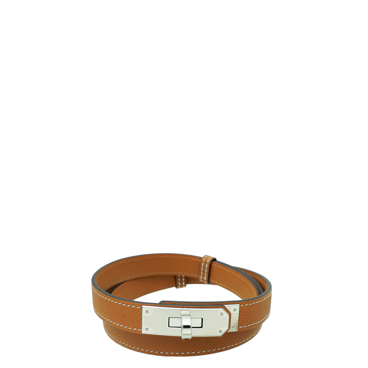Hermes Gold Kelly 18mm Belt-Hermes-THE CLOSET