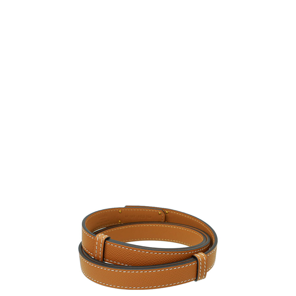 Hermes Gold Kelly 18mm Belt