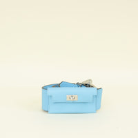 Hermes Bleu Celeste Kelly Pocket 50 mm Bag Strap