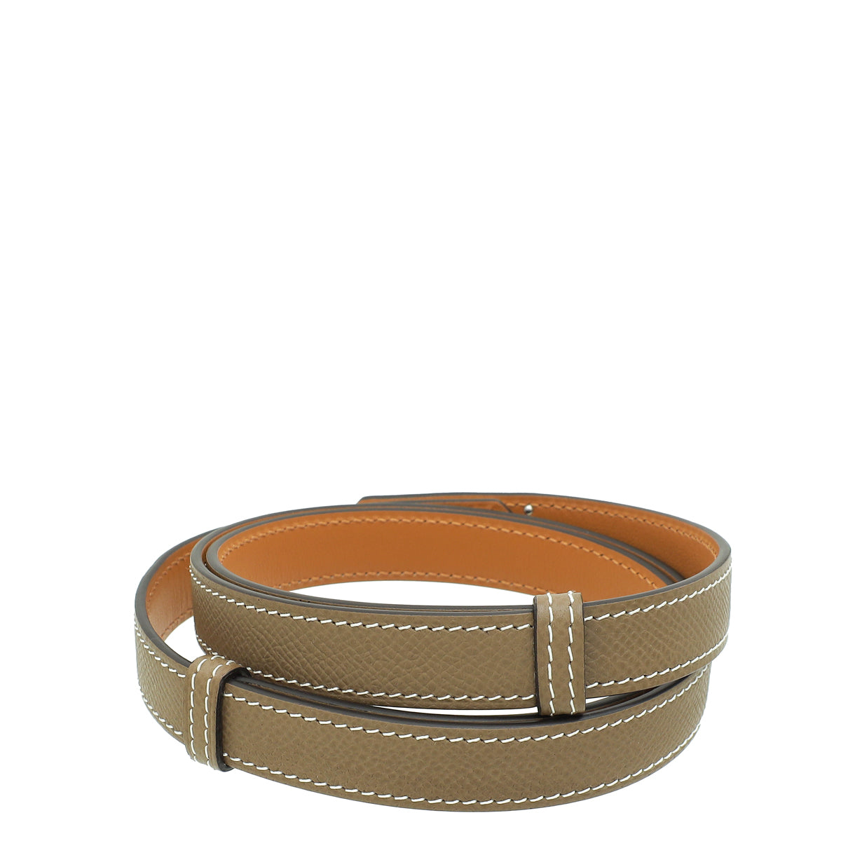 Hermes Etoupe Kelly 18 Belt-Hermes-THE CLOSET