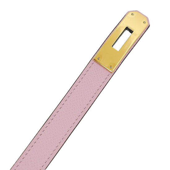 Hermes Bicolor Adjustable 18mm Kelly Belt