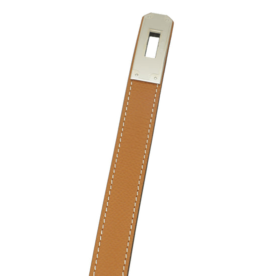 Hermes Gold Kelly Pocket Belt