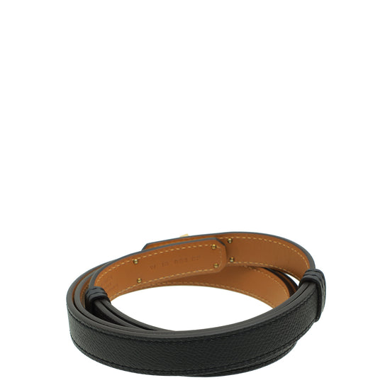 Hermes Noir Kelly 18 Belt