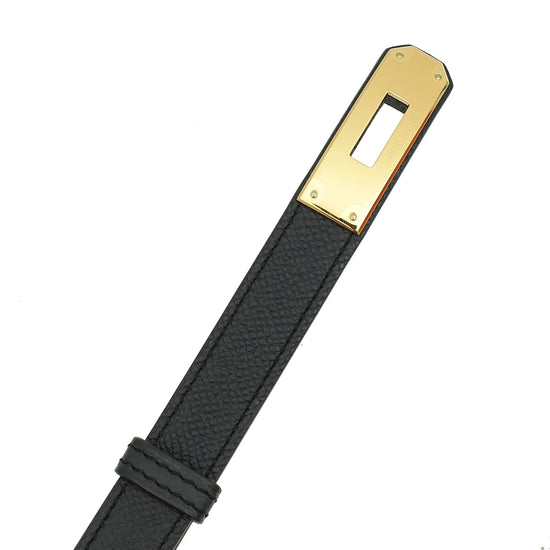 Hermes Noir Kelly 18 Belt