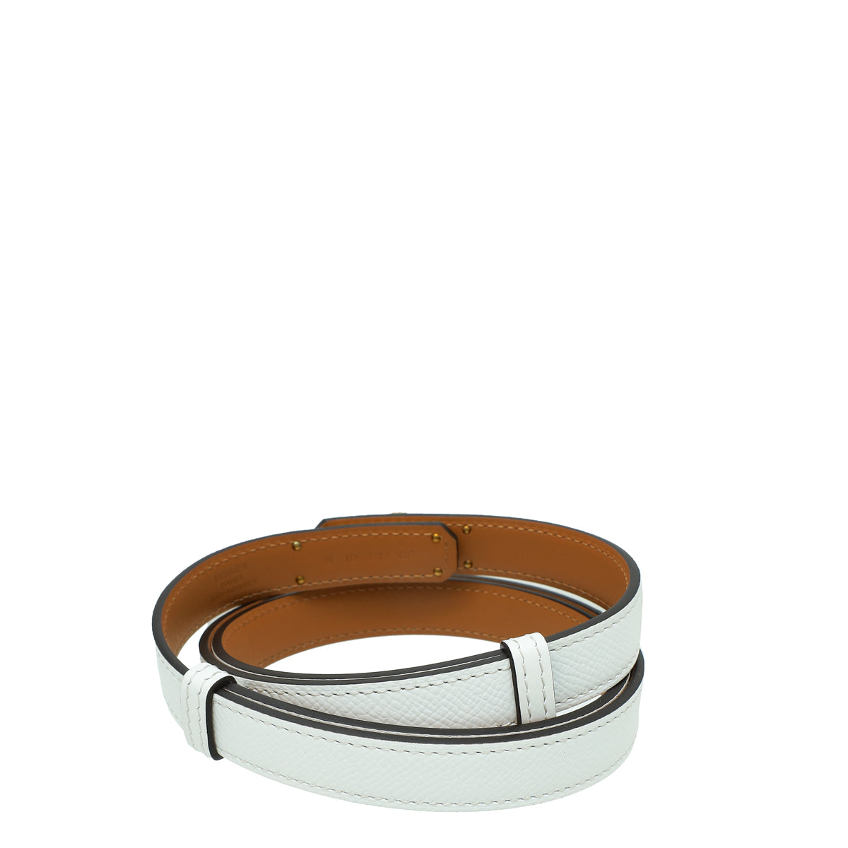 Hermes Blanc Kelly 18 Belt-Hermes-THE CLOSET