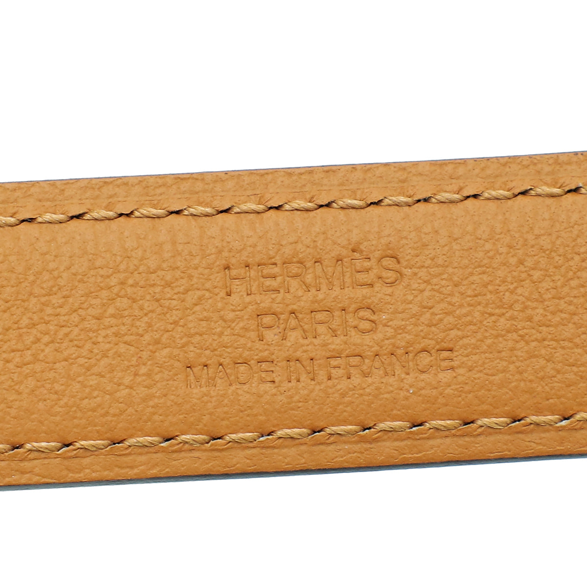 Hermes Blanc Kelly 18 Belt