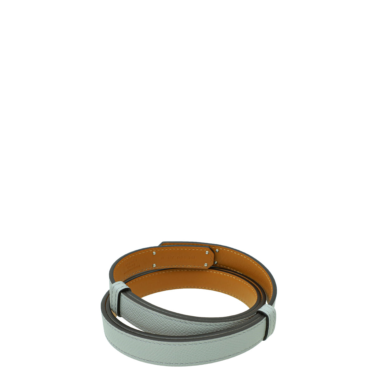 Hermes Bleu Glacier Kelly 18mm Belt-Hermes-THE CLOSET
