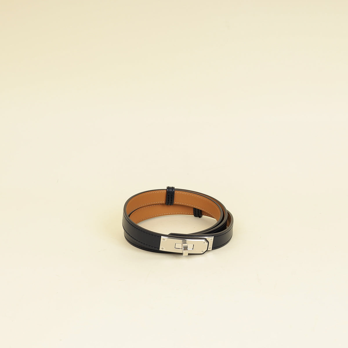 Hermes Bleu Indigo Kelly 18 Belt-Hermes-THE CLOSET