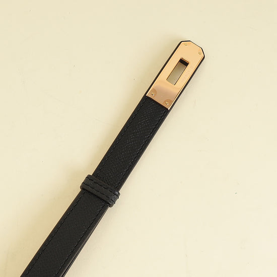 Hermes Noir Kelly 18 Belt-Hermes-THE CLOSET